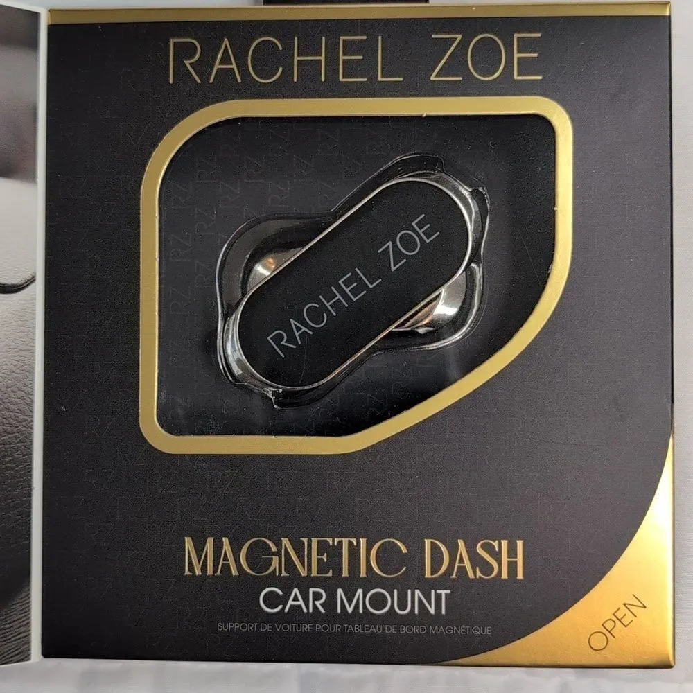 Rachel Zoe Silver Magnetic Dash Car Mount For Cell Phones, NEW